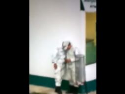 Los dos hombres envueltos en la polémica pertenecían a la Guardia Nacional. YOUTUBE / PALEMON BARRIOS HERNANDEZ