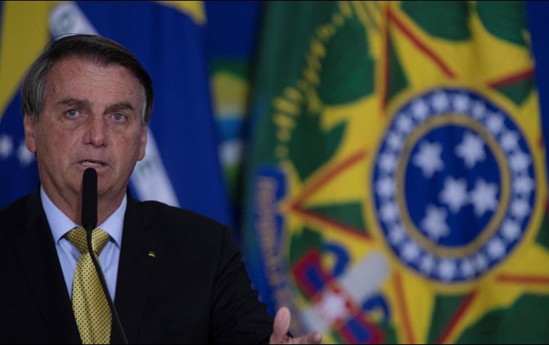 En su mensaje, Bolsonaro hizo un repaso de las políticas adoptadas durante su gestión. EFE/ARCHIVO