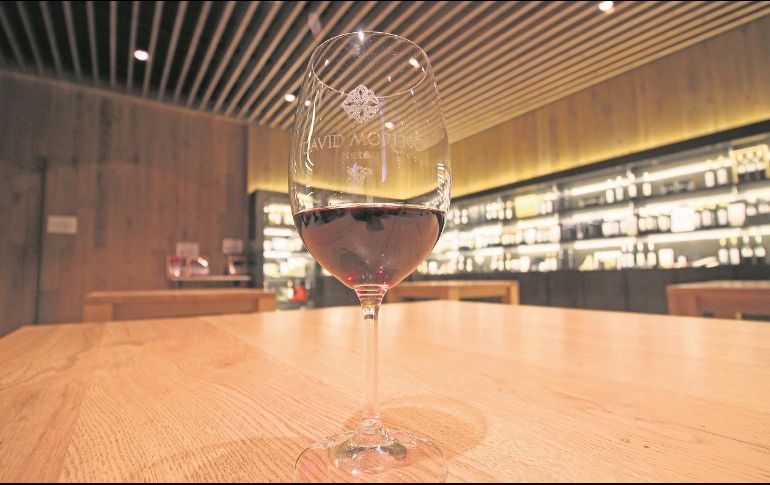 Un buen tinto de Rioja. De la bodega David Moreno, en España. EL INFORMADOR/F. González