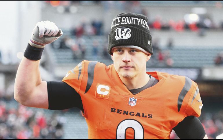 Líder. De la mano de Joe Burrow, los Bengals regresan a una Postemporada como campeones de División por primera vez desde la temporada 2015. AFP/ A. Lyons