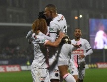 Mbappé marcó más de dos goles por cuarto partido consecutivo y alcanzó los 150 tantos con la camiseta del PSG. AFP/S. Salom-Gomis