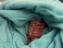 Imagen de archivo de un bebé recién nacido.