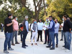 El alcalde Pablo Lemus destaca que el espacio será un centro de convivencia familiar. ESPECIAL/Gobierno de Guadalajara