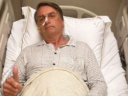 Bolsonaro, de 66 años, ingresó al hospital la madrugada del lunes tras presentar un malestar abdominal durante sus vacaciones en Santa Catarina. AFP/@jairbolsonaro