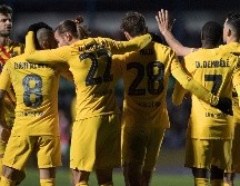 APENITAS. Barcelona se impuso 2-1 ante el Linares de la tercera división. AFP/J. Guerrero