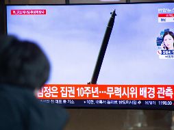 El líder norcoreano Kim Jong-un evitó enviar un mensaje a EU y aseguró que la prioridad del régimen es la economía nacional y el refuerzo de la defensa nacional. EFE / ARCHIVO