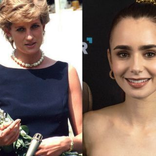 Lily Collins recuerda cuando arrebató un ramo de flores a la princesa Diana