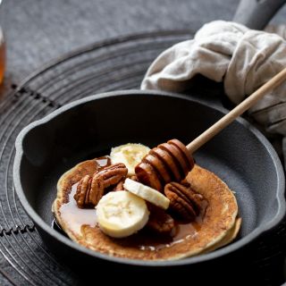 "Hot cakes" de avena a la hora del desayuno