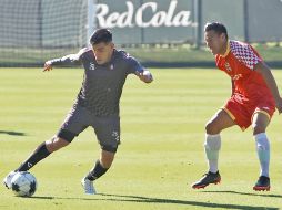 SANOS. El capitán Aldo Rocha participó del partido amistoso que ayer tuvieron los Zorros ante los Tecos de la Segunda División, al que vencieron 3-2 en La Madriguera AtlasFC
