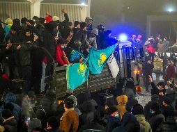 El gobierno de Kassym Jomart Tokayev no ha logrado hasta ahora sofocar las protestas, a pesar de concesiones sobre los precios del gas y de la introducción del estado de emergencia. AFP/A. Madyarov