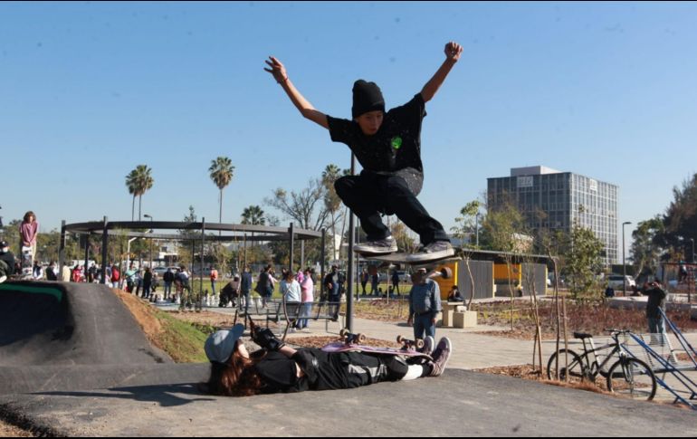 Para habilitar el nuevo parque se invirtieron alrededor de 24 millones de pesos y 67 millones en las obras de los entornos. EL INFORMADOR / A. Camacho