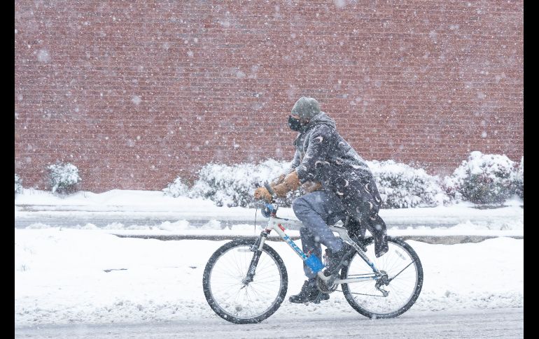 Tennessee y Nashville resultaron afectadas por nevadas, lluvia helada y aguanieve. AP/G. Walker