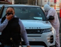 En el Centro Universitario de Ciencias de la Salud se realiza la toma de muestras de las pruebas COVID-19. EL INFORMADOR G. GALLO