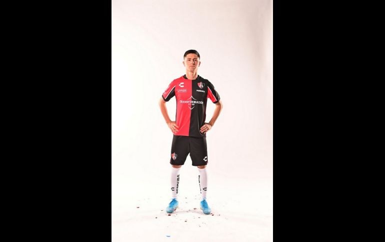 Brayan Garnica, jugador producto de la cantera rojinegra y que hasta hace unos días era propiedad de Santos Laguna, regresa a la querencia y estará con Atlas hasta el 2023. ESPECIAL / Atlas FC