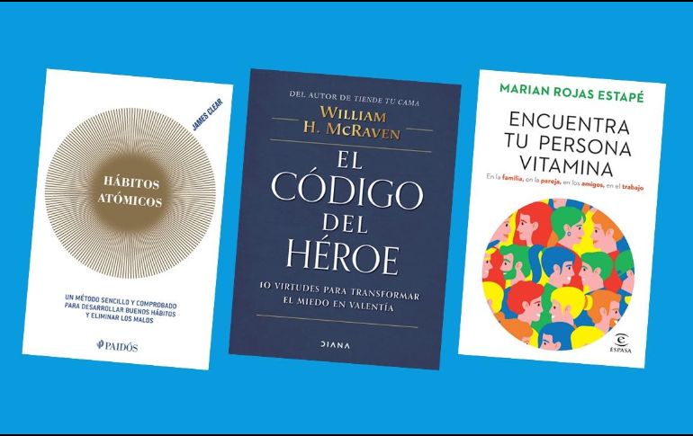 Literatura que te ayudará a mejorar tus hábitos. ESPECIAL/GRUPO PLANETA.