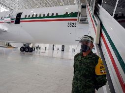 AMLO volvió a criticar que se comprara un avión tan costoso y extravagante. AFP / ARCHIVO