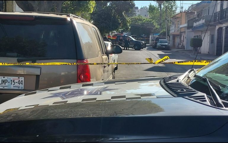 En el sitio se localizaron dos casquillos de arma corta. ESPECIAL