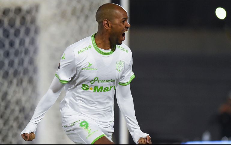 ENCENDIDO. Diego Rolán marcó un doblete para dar la primera victoria a los Bravos de Juárez. IMAGO7