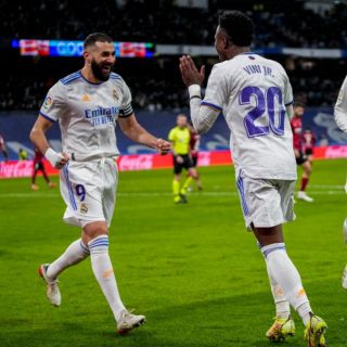 LaLiga: Real Madrid golea al Valencia con Vinícius inspirado