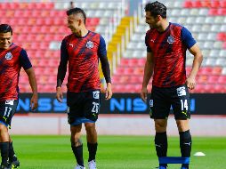 ILUSIONADOS. Antonio Briseño aseguró que tratarán de revalidar en el campo la mejoría que han notado. IMAGO7