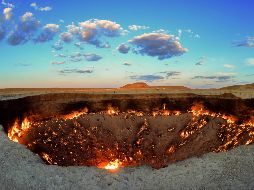 El también llamado Resplandor de Karakum lleva medio siglo ardiendo. AP/A. Vershinin
