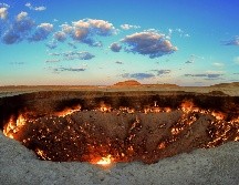 El también llamado Resplandor de Karakum lleva medio siglo ardiendo. AP/A. Vershinin