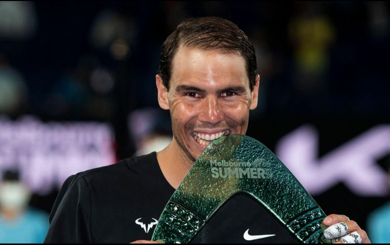 Momento. El tenista español obtiene un gran voto de confianza de cara al Abierto de Australia. AFP/ M. Frey