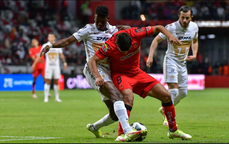 El duelo Pumas vs Toluca se jugará a las 21:00 horas del lunes 10 de enero en el Estadio Olímpico Universitario. IMAGO7