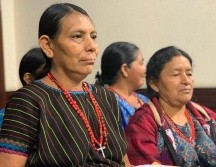 Paulina Ixtapá, una de las 36 mujeres achí de Rabinal. LUCIA XILOJ /