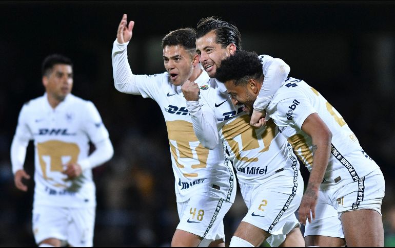 Los Pumas supieron aprovechar la merma que el COVID-19 causó en la plantilla del Toluca. IMAGO7/R. Vadillo