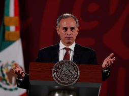 Hugo López-Gatell llamó a los mexicanos a mantener la calma ante el aumento de contagios de COVID-19. EFE / ARCHIVO