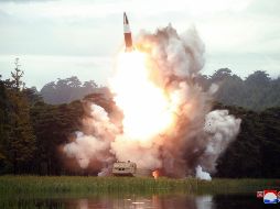 Corea del Norte ya ha demostrado tener la capacidad de lanzar misiles que puedan alcanzar a EU. EFE/ ARCHIVO