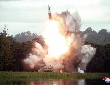 Corea del Norte ya ha demostrado tener la capacidad de lanzar misiles que puedan alcanzar a EU. EFE/ ARCHIVO