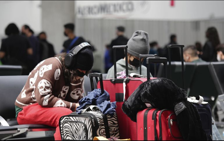 Entre vuelos cancelados y demorados de Aeroméxico y otras empresas, se estima que se afectó a 20 mil personas en los últimos días. XINHUA/ARCHIVO