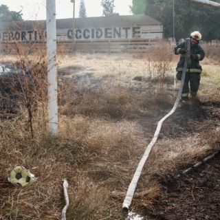 Seguridad en Jalisco: Se quema la cancha del antiguo Club Deportivo Occidente