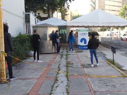 Las pruebas de Radar Jalisco se realizan en el Centro Universitario de Ciencias de la Salud. EL INFORMADOR