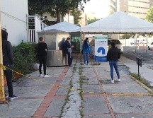 Las pruebas de Radar Jalisco se realizan en el Centro Universitario de Ciencias de la Salud. EL INFORMADOR