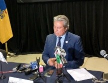 Miguel Ángel Landeros Volquarts, presidente del COMCE, aseguró no tienen registro de paros en sus actividades ante el incremento de contagios por COVID. EL INFORMADOR / R. Rivas