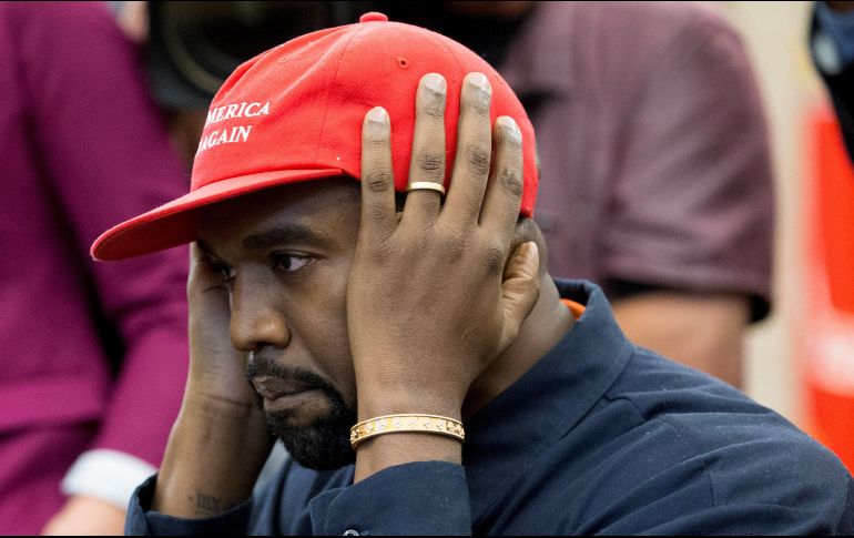 El rapero Kanye West recién cambió legalmente su nombre, ahora pide que medios se refieran a él como Ye. EFE/ ARCHIVO