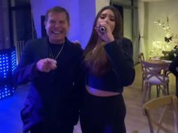 Frida Sofía suele publicar fotos y videos con el campeón de box, Julio César Chávez. INSTAGRAM/fridaguzmanoficial