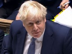 La oposición ha pedido abiertamente la dimisión de Boris Johnson ante los escándalos. AFP/PRU