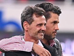 Diego Cocca tiene la confianza de Alejandro Irarragorri (derecha), titular del Grupo Orlegi, por lo que lo desean como timonel rojinegro de manera permanente. IMAGO7/E. Espinosa