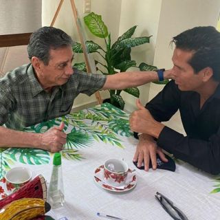 ¿Va por Quintana Roo? Roberto Palazuelos se reúne con el exgobernador Mario Villanueva