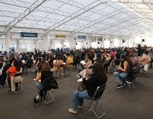 Un total de 300 personas participaron en la logística en el CCU. ESPECIAL/UdeG