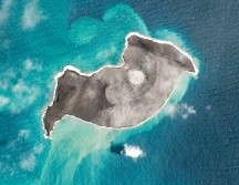 Hizo erupción el volcán submarino Hunga-Tonga-Hunga-Ha'apai. AP