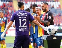 ÍDOLO. Camilo Vargas fue el último en saltar al campo. IMAGO7