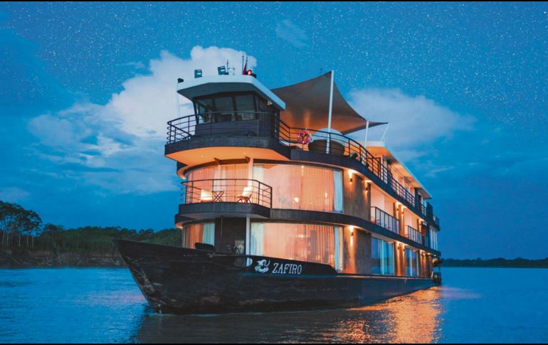 Navega por la amazonía. El manto estelar será como un inmenso mar.  ESPECIAL/Peru travel