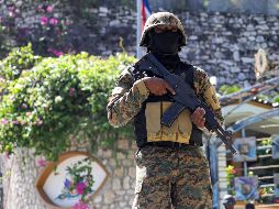 Joseph es el segundo sospechoso arrestado en Jamaica. A fines de octubre, se capturó al exsoldado colombiano Mario Antonio Palacios Palacios. AFP/V. Baeriswyl