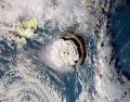 Este sábado, Tonga emitió una alerta de tsunami tras la erupción de un volcán submarino. AFP / ARCHIVO