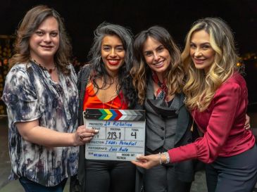 La serie “La Rebelión” está protagonizada por un poderoso elenco femenino que incluye a Aracely Arámbula, Daniela Vega, Ana Serradilla y Adriana Paz. CORTESÍA / PANTAYA